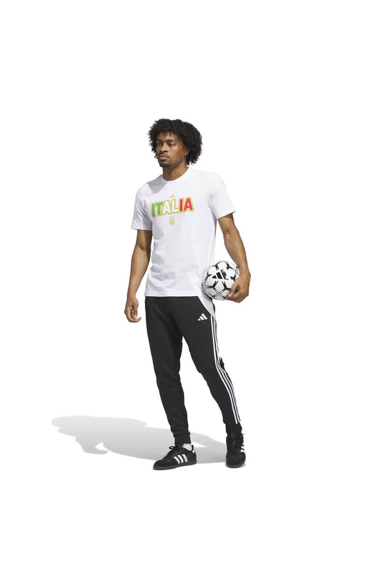 adidas Men's adidas White Italy National Team Jersey Hook T-Shirt, Alternate, color, White