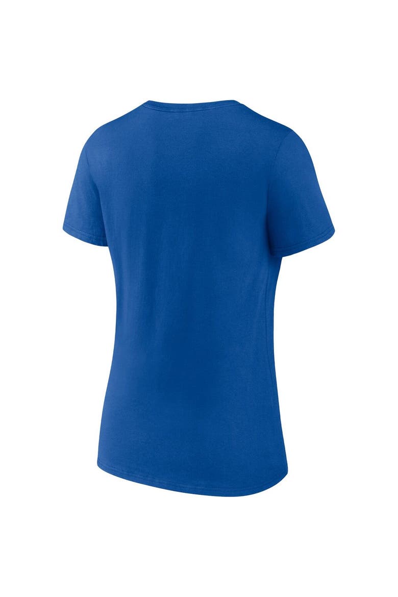 Women's Fanatics Branded Royal/Heathered Gray Buffalo Sabres 2-Pack V-Neck T-Shirt Set, Alternate, color, Royal