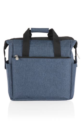 Picnic Time On The Go Cooler Lunch Tote Bag In Blue