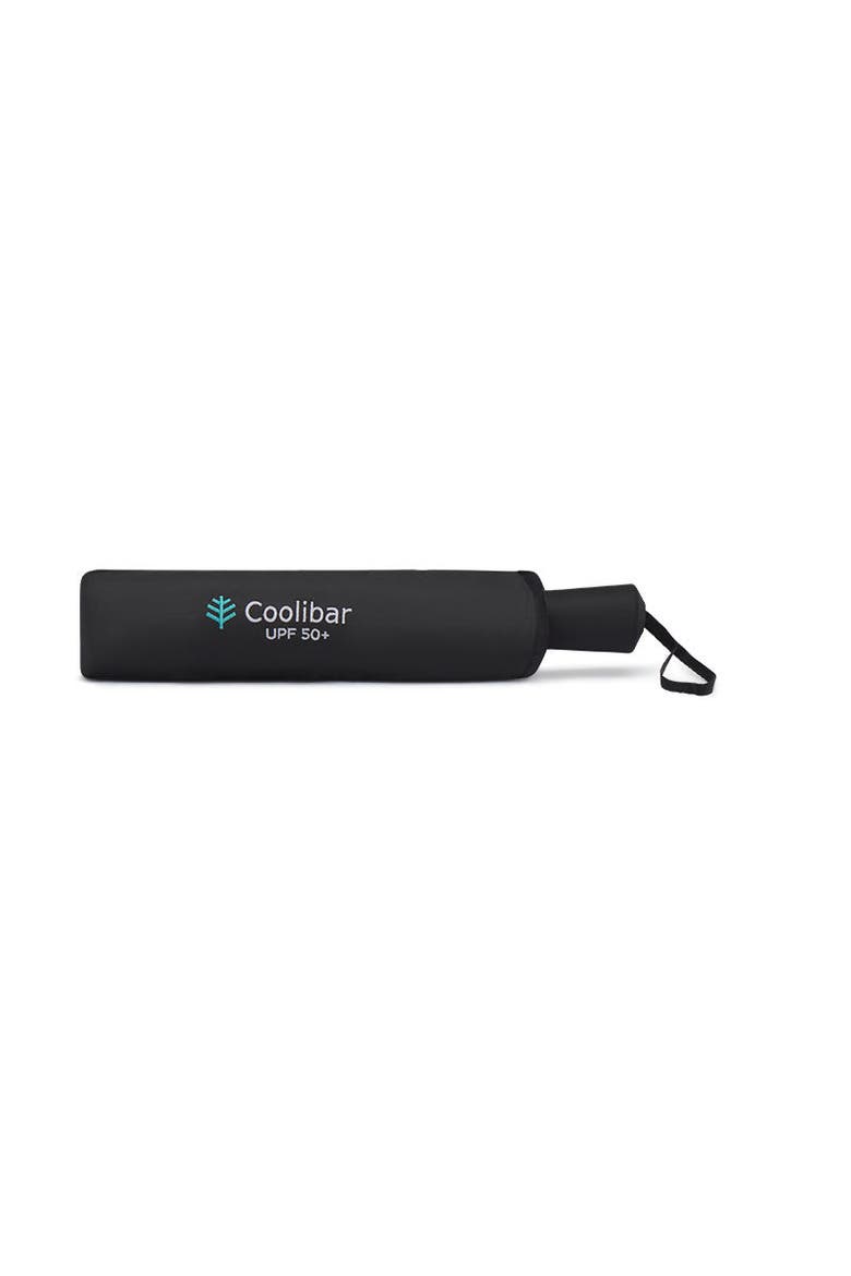 Unisex Cabana Sanya Compact Umbrella, UPF 50+ Sun Protection, Alternate, color, Black