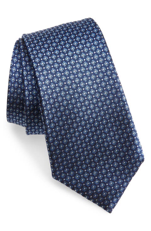 Floral Silk Tie
