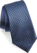 Canali Floral Silk Tie