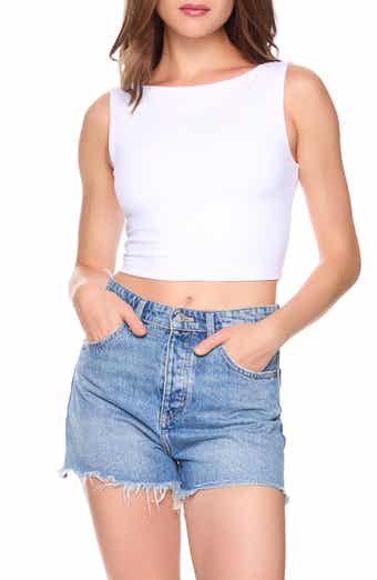 Susana Monaco Scoop Back Crop Tank