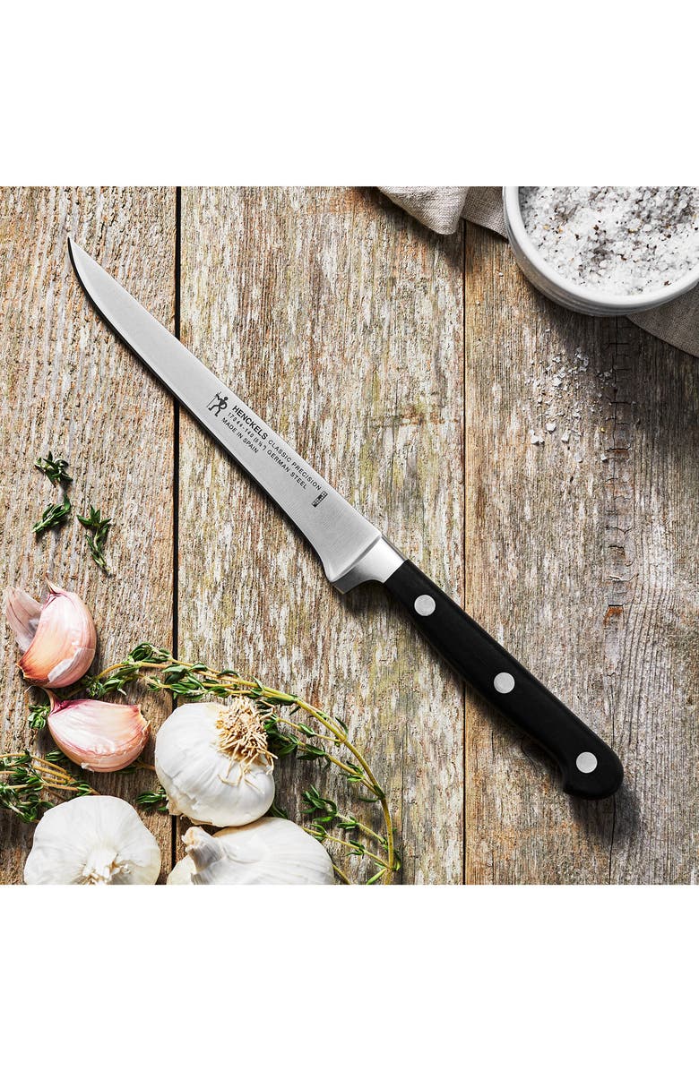 HENCKELS CUTLERY Classic Precision 5.5-Inch Boning Knife, Alternate, color, Stainless Steel