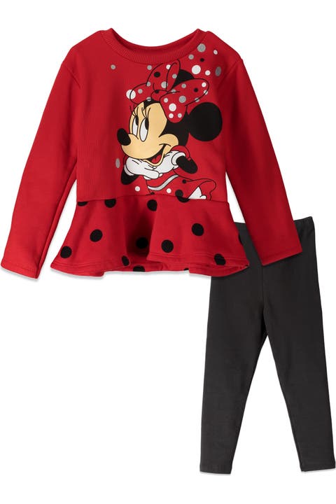 Minnie Mouse Fleece 2-Piece Sweatshirt and Leggings Set