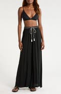Elan Wide Leg Cover-Up Pants