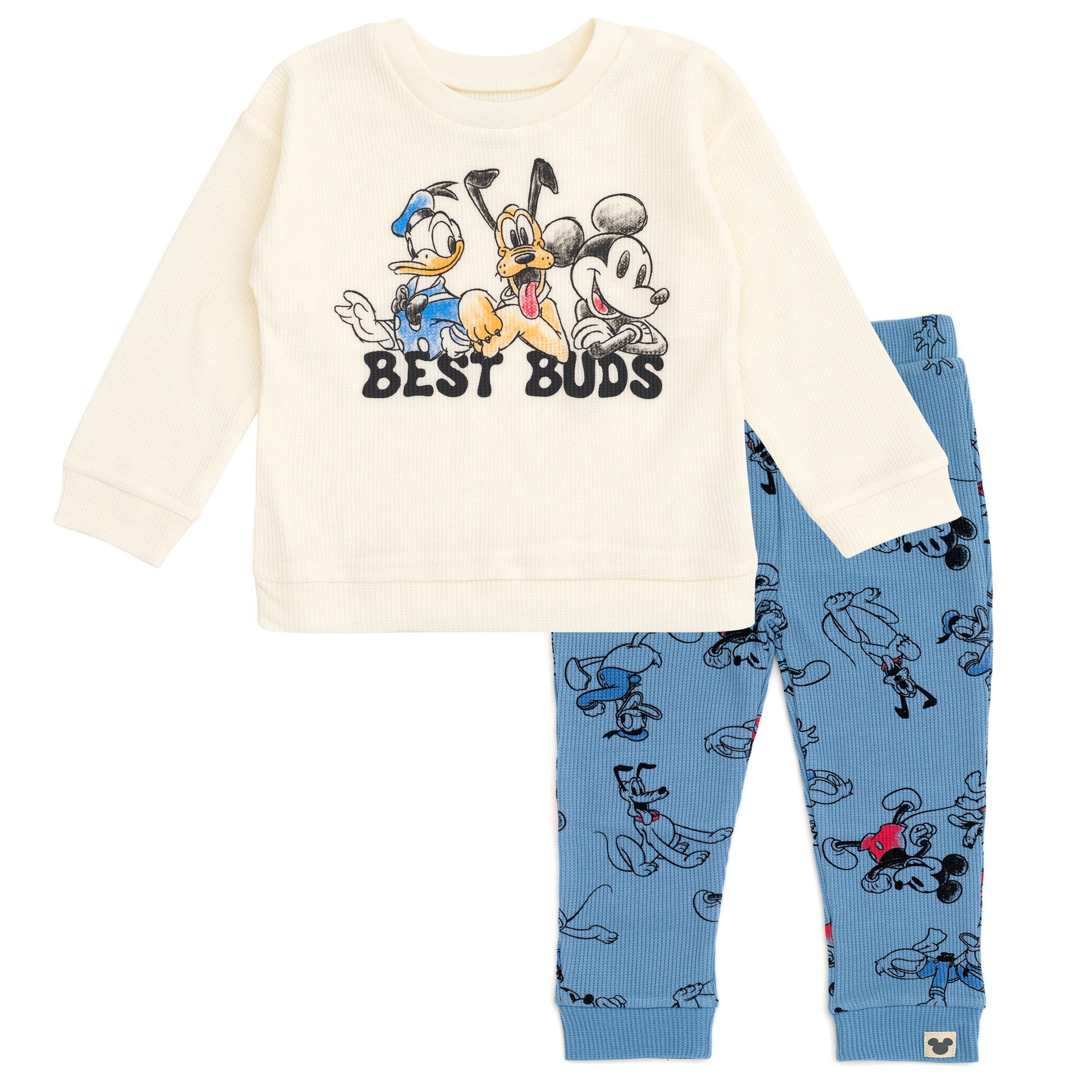 selected Mickey Cream Blue