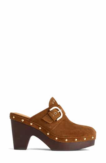 Madewell The Wes Buckle Strap Clog