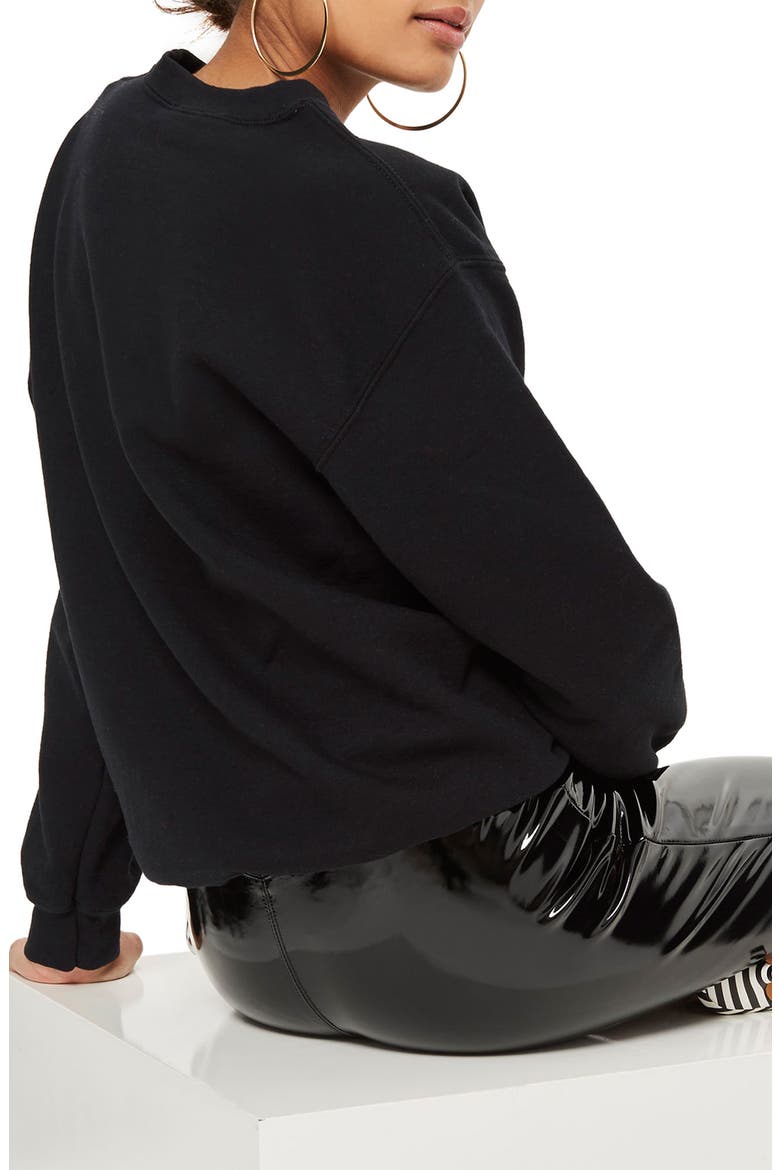 Soulmate Graphic Sweatshirt, Alternate, color, BLACK MULTI