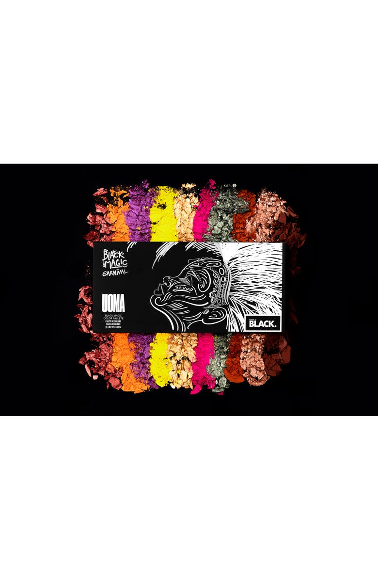 UOMA Beauty Black Magic Carnival Color Palette, Alternate, color,