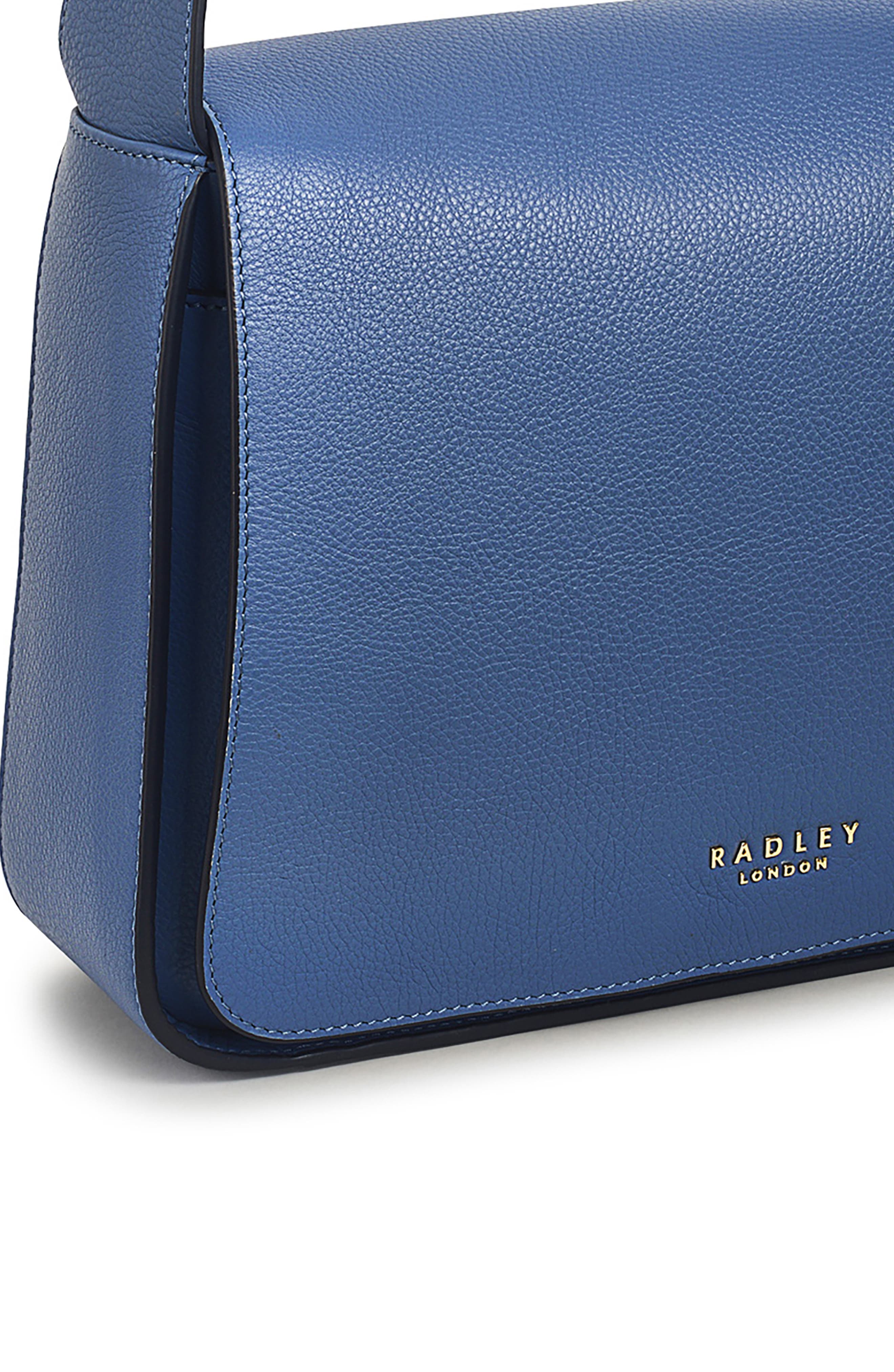 Radley Westwell Lane Leather Crossbody Bag, Alternate, color, Boathouse