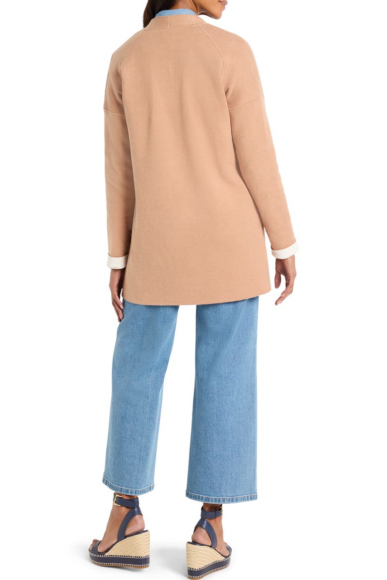 Sunset Breeze Patch Pocket Cardigan, Alternate, color, BURRO