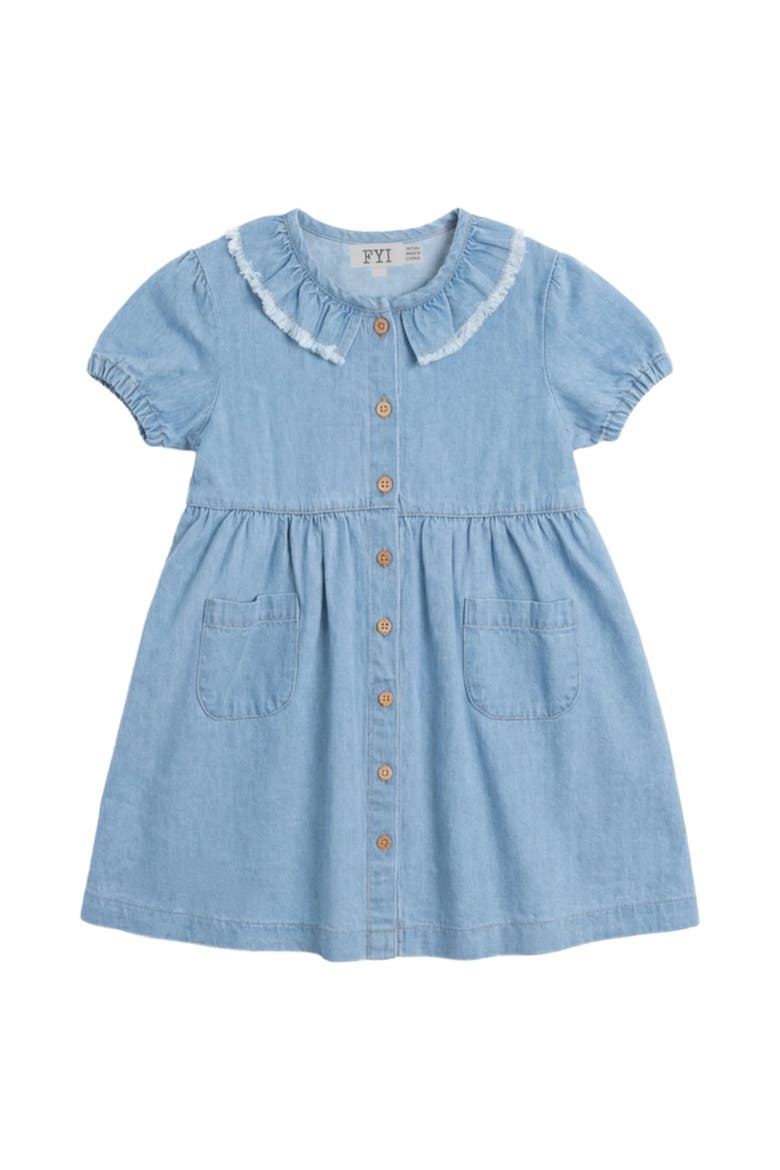 denim dress with fringe Women's Vintage Fringe Denim Embroidered Western Dress