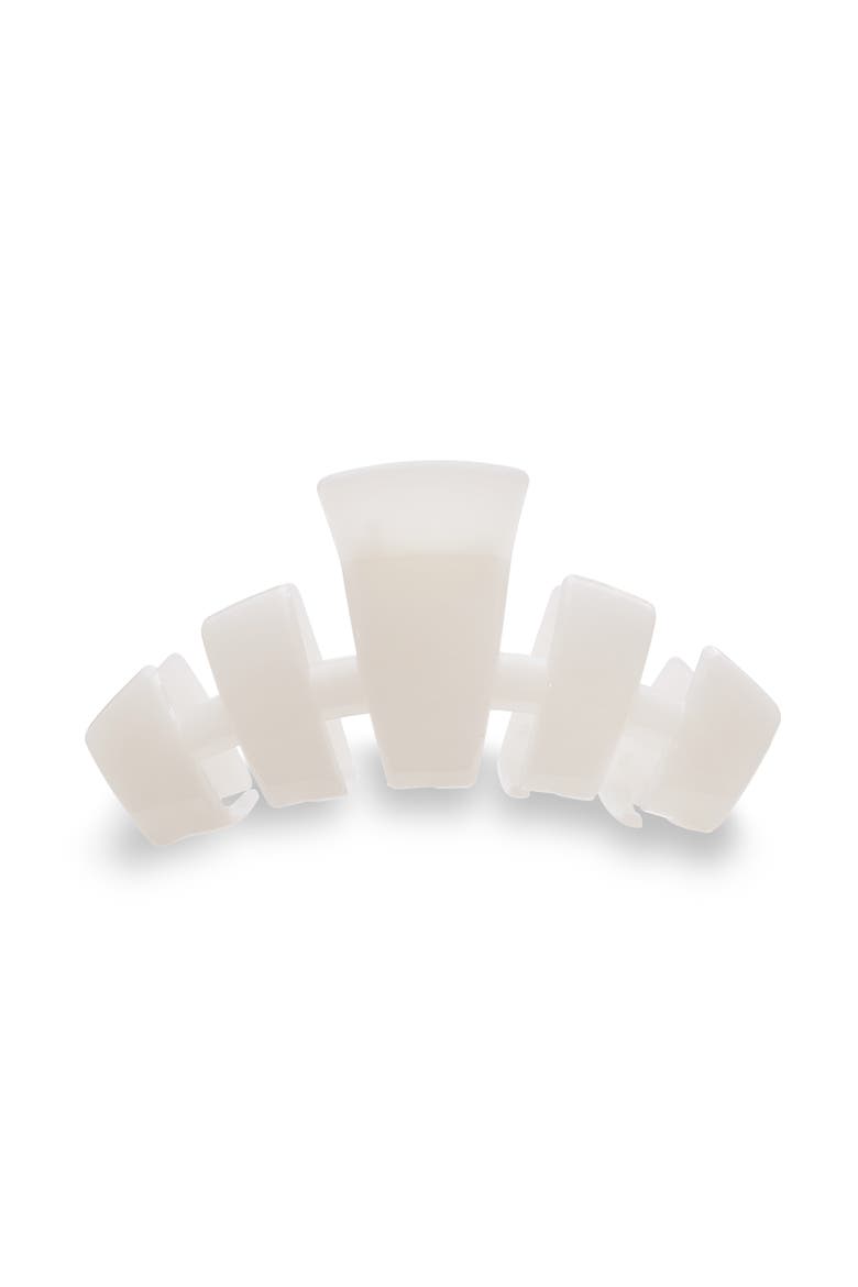 Classic Large Claw Clip, Main, color, Coconut White