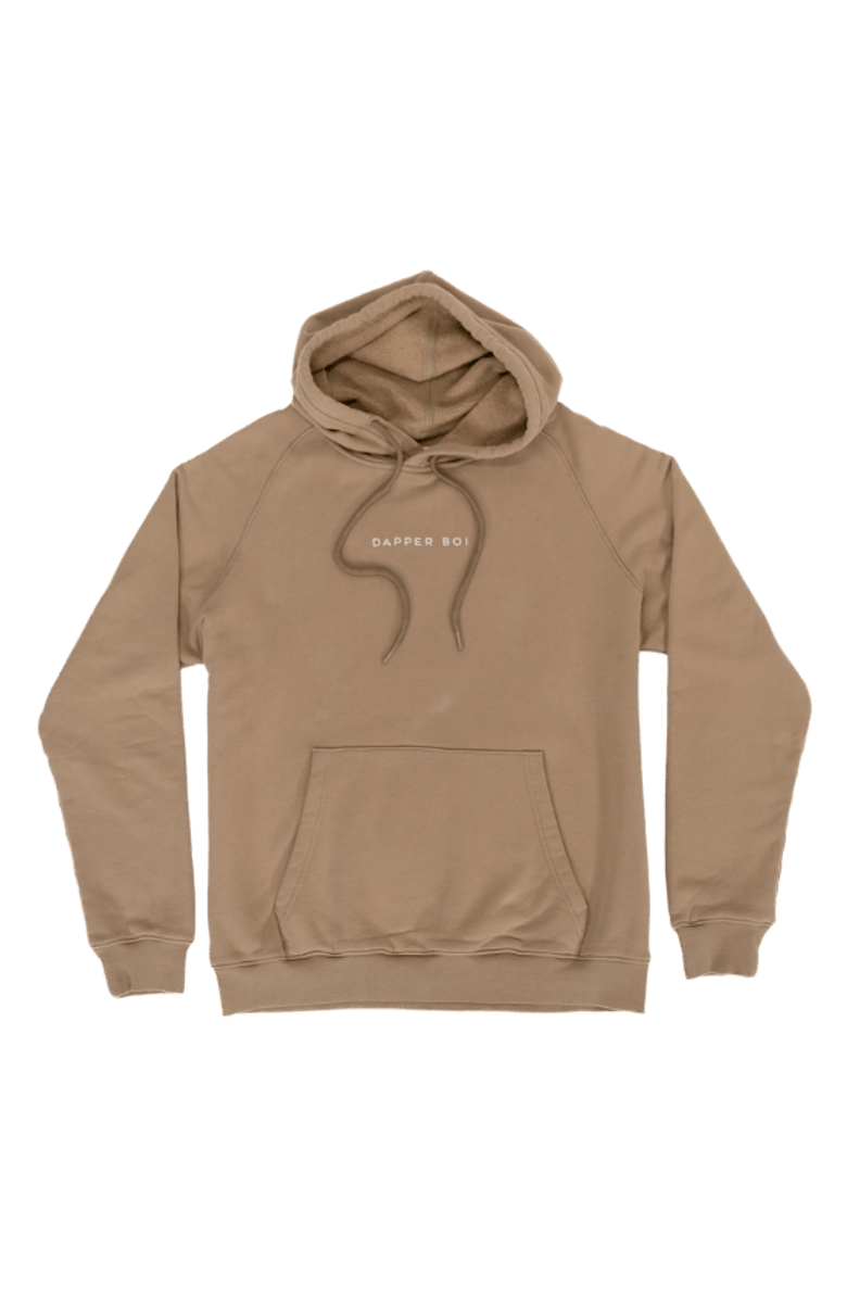 Dapper Boi Tan Pullover Hoodie, Main, color, 
