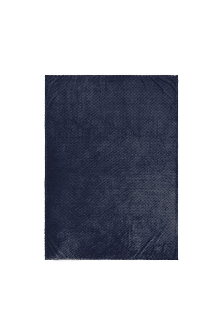 Chunky Blanket, Main, color, Navy