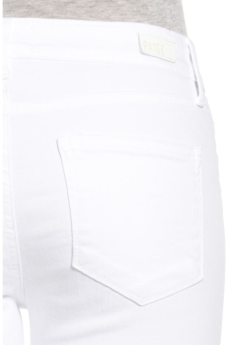Denim 'Lou Lou' Flare Jeans, Alternate, color, ULTRA WHITE