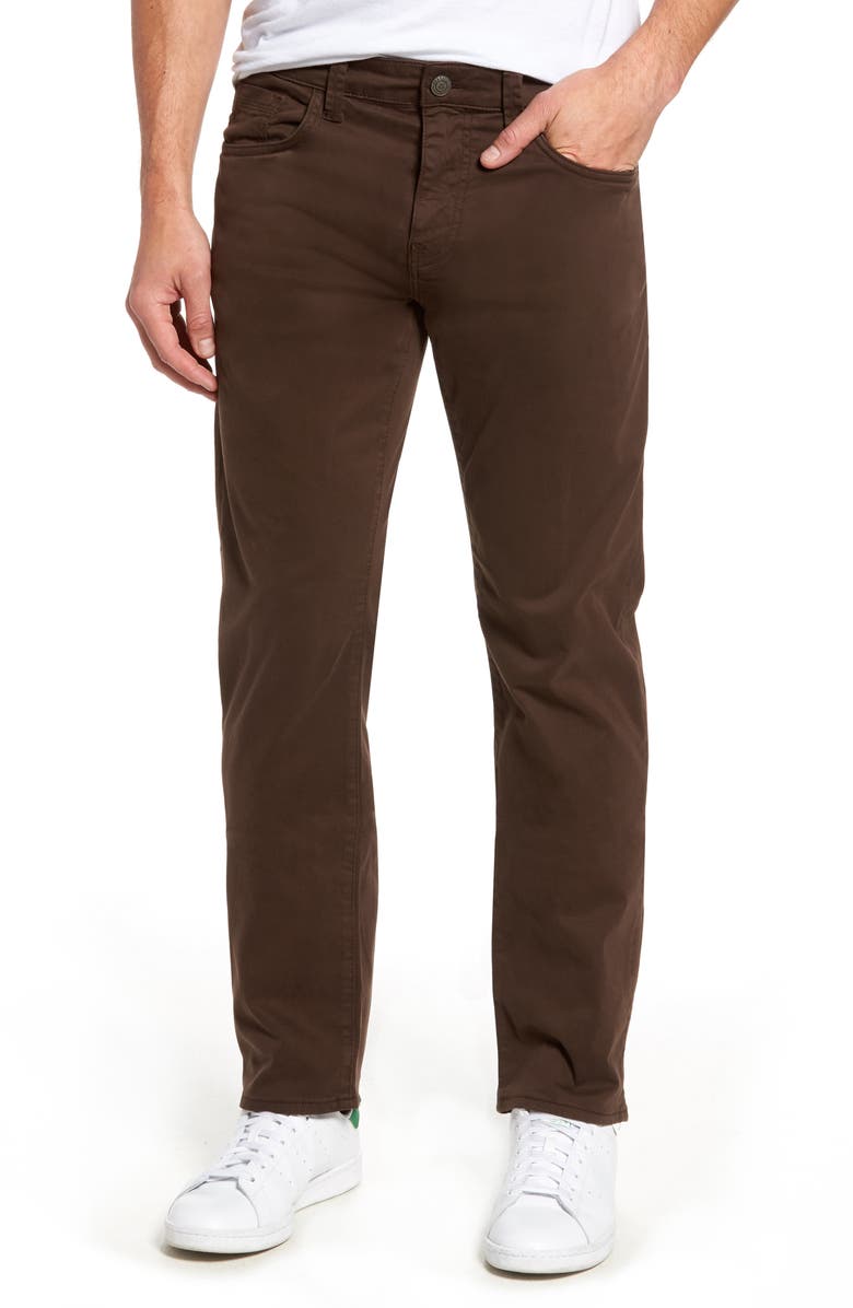 Mavi Jeans Zach Straight Fit Twill Pants, Main, color,
