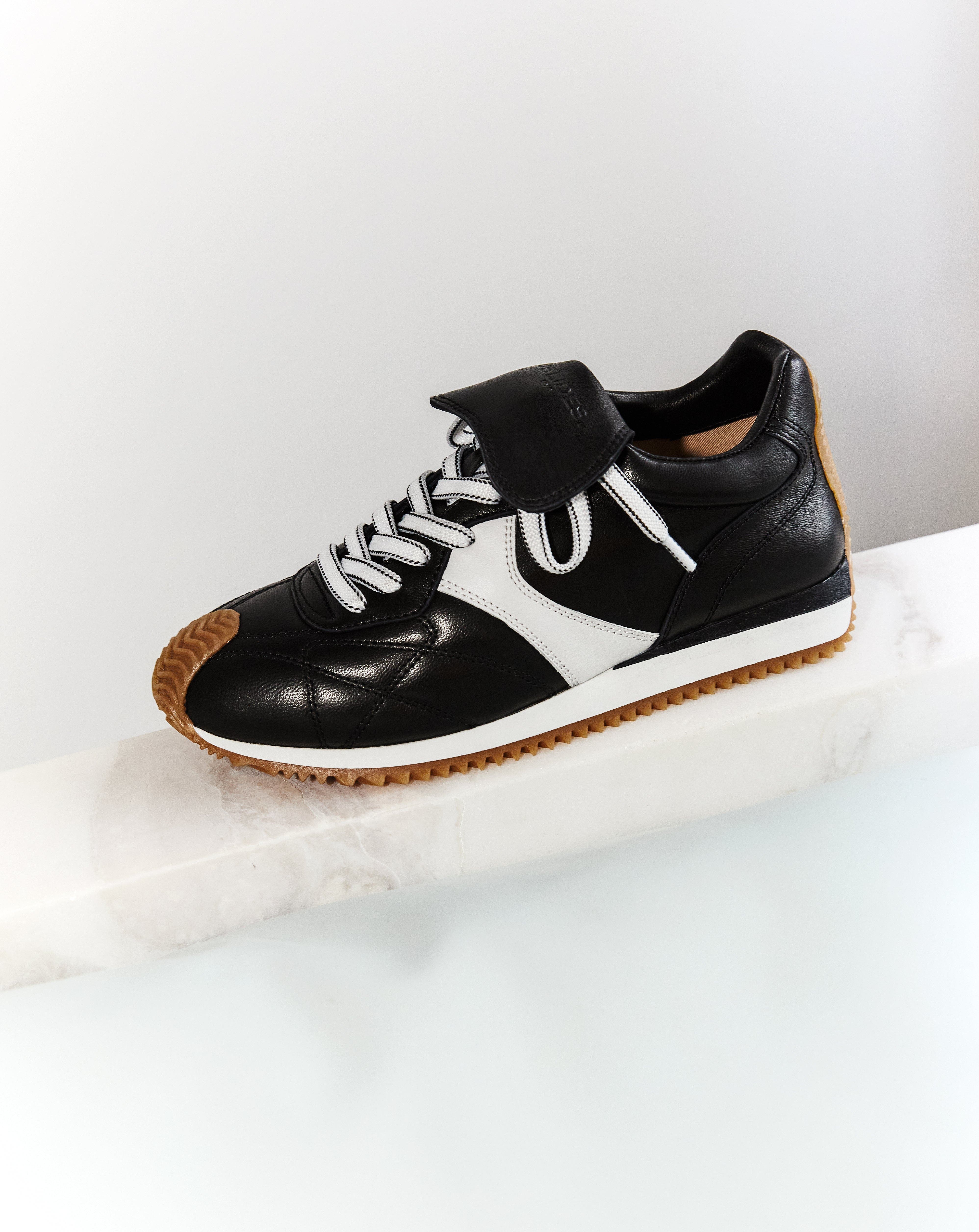 JSlides Footwear JSlides LOTTIE Sneaker, Alternate, color, Black White