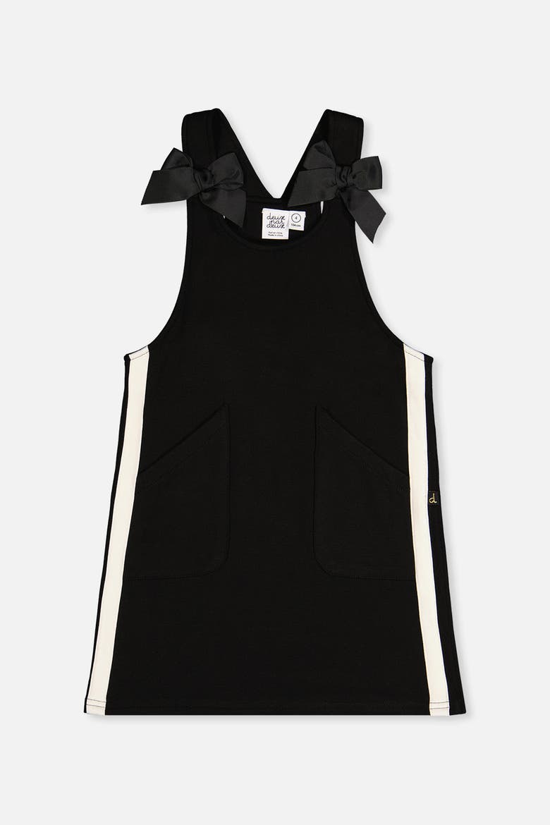 Milano Bow Strap Patch Pocket Jumper, Main, color, Black