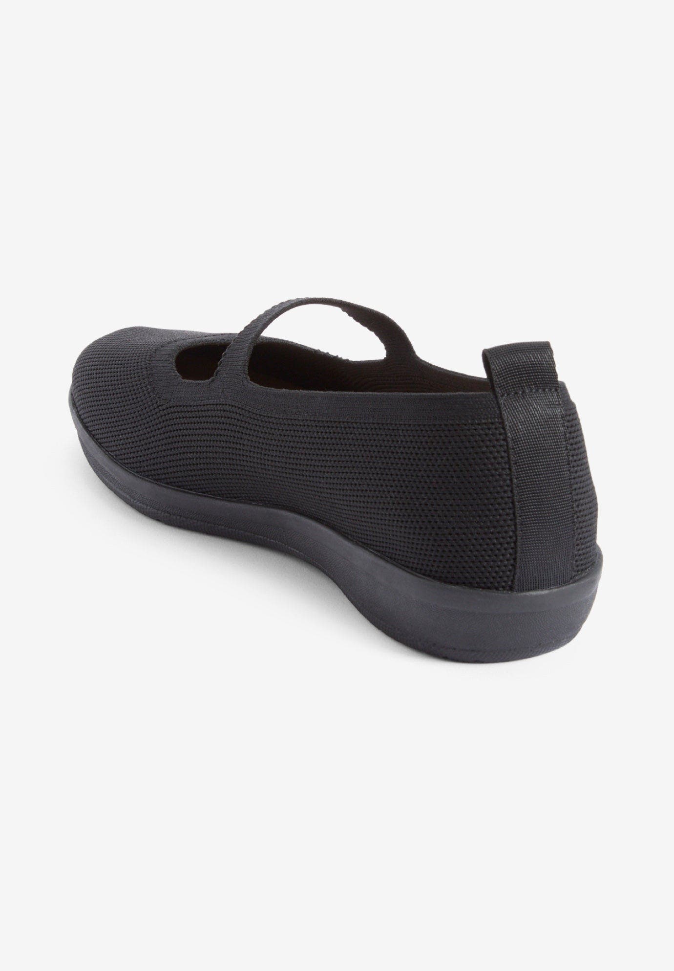 Comfortview The Alisha Orthotic Mary Jane Flat, Alternate, color, Black