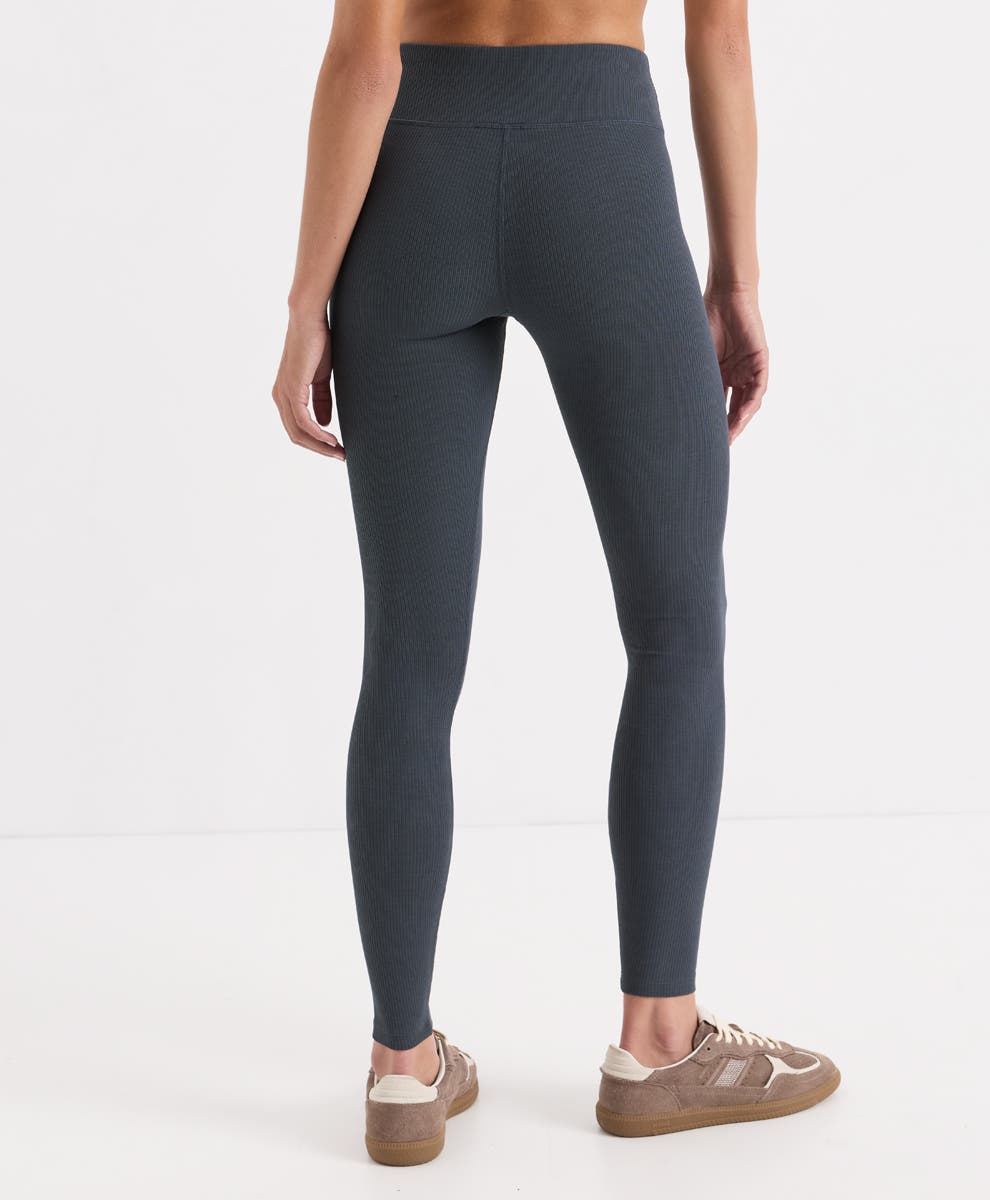 Pact On The Go-To Rib Legging Made with Organic Cotton (Women) | Nordstrom