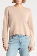 Current/Elliott Wool & Cashmere Crewneck Sweater