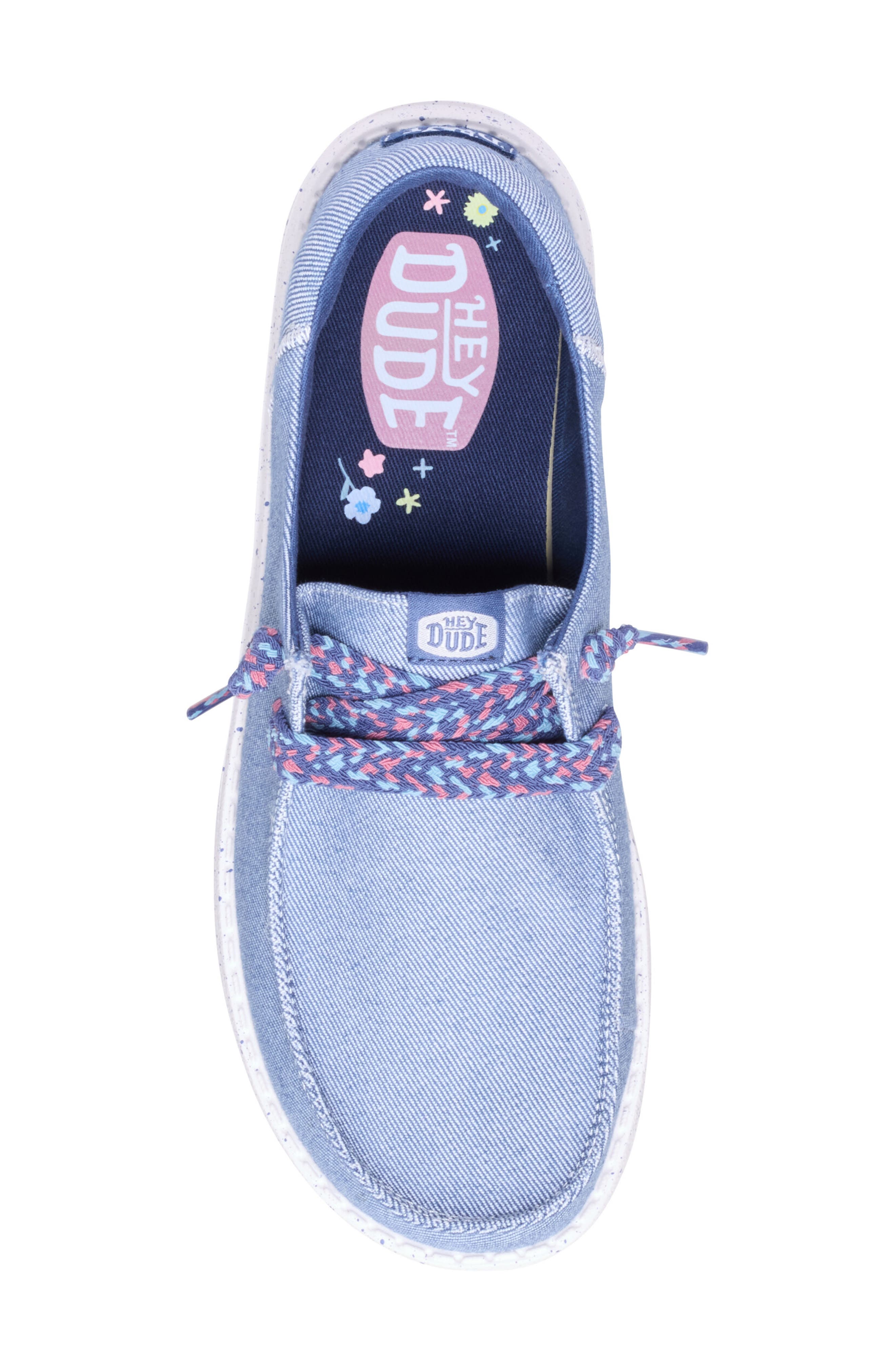 Hey Dude <p>Wendy Funk Slip-On Sneaker (Women)</p>, Alternate, color, Navy