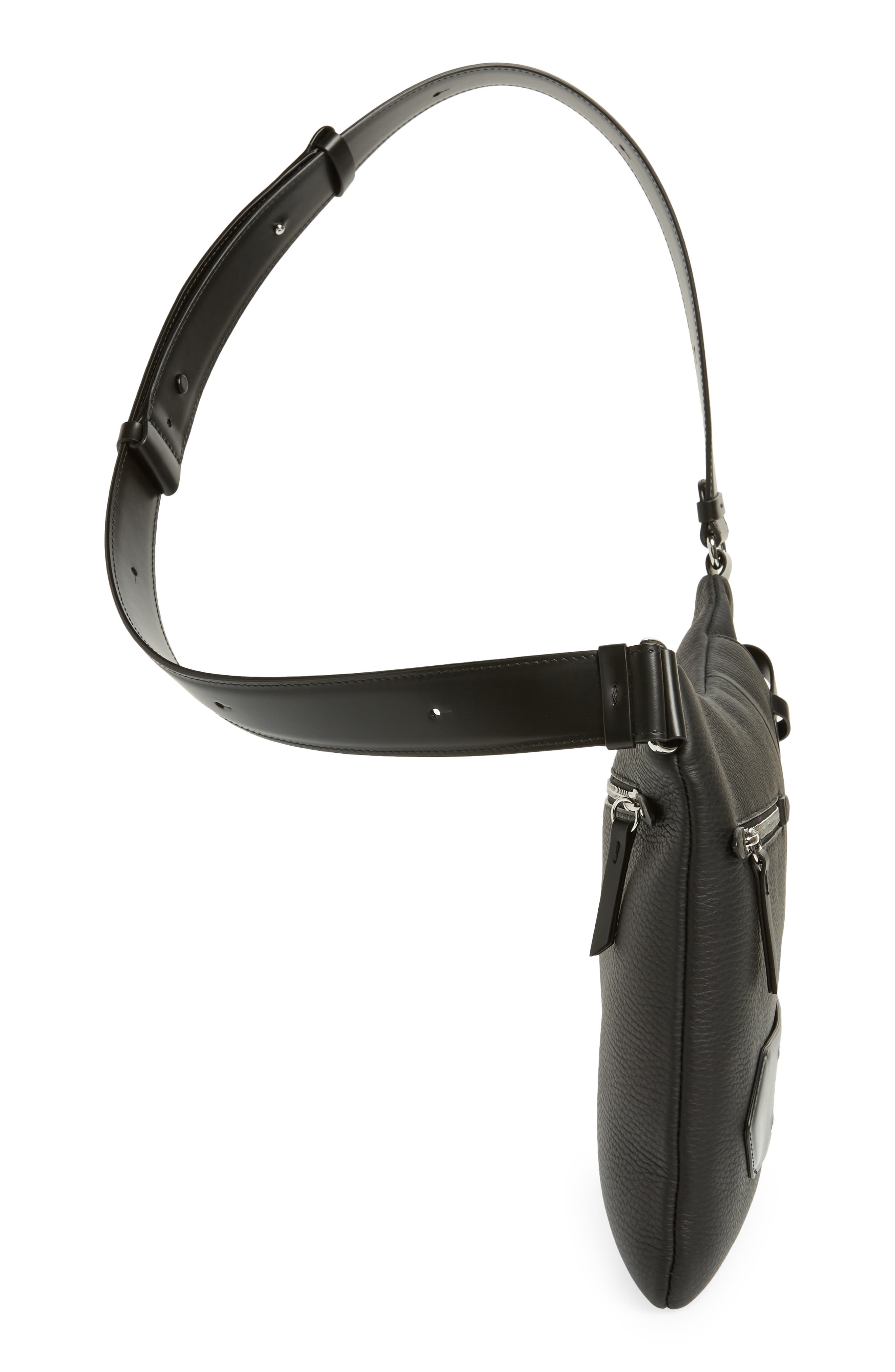 Maison Margiela Soft 5AC Leather On Body Bag, Alternate, color, 