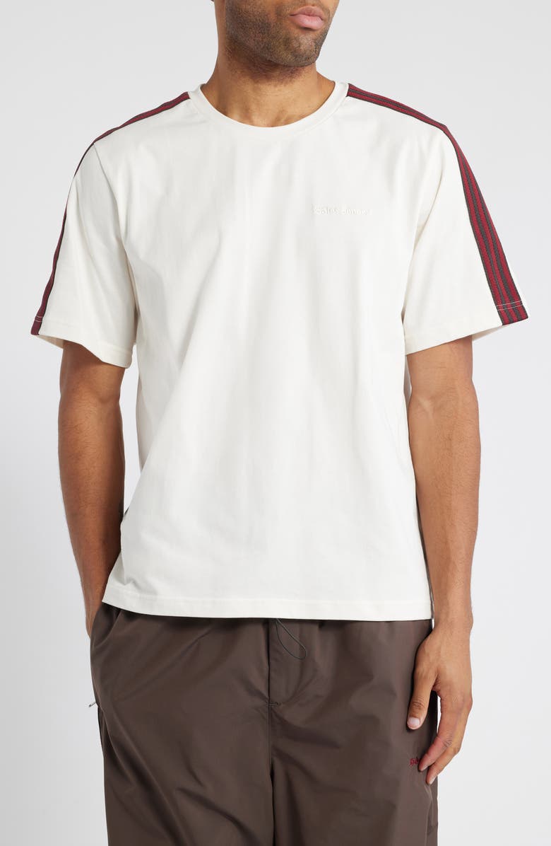 ADIDAS X WALES BONNER Wales Bonner Stripe Sleeve T-Shirt, Main, color,