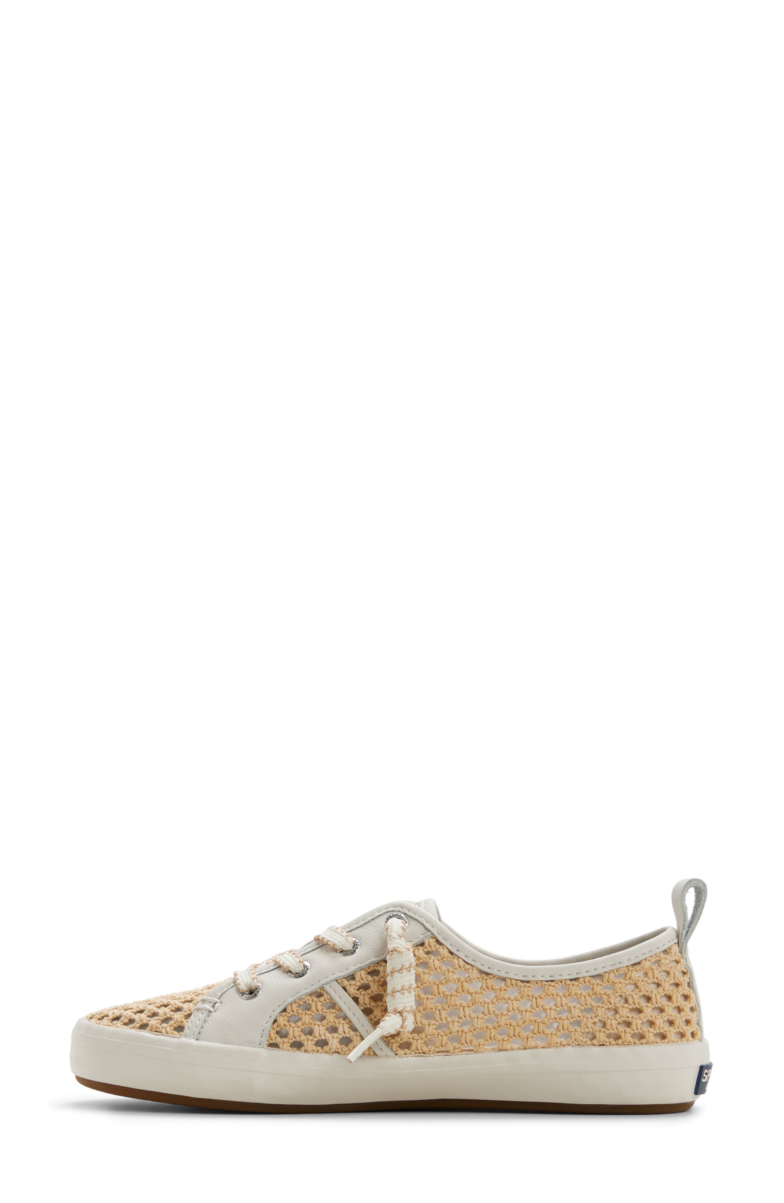 Sperry Crestwave Low Top Sneaker, Alternate, color, Natural