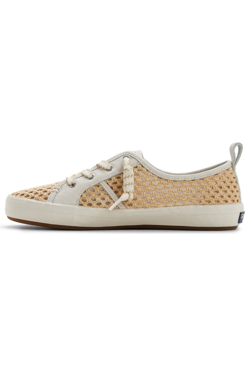 Sperry Crestwave Low Top Sneaker, Alternate, color, Natural