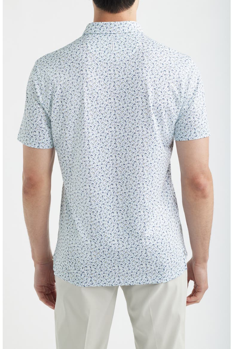 Taco Tuesday Performance Jersey Polo, Alternate, color, WHITE