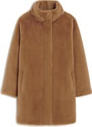 Apparis Blair Mid Length Recycled Polyester Pluche™ Faux Fur Coat