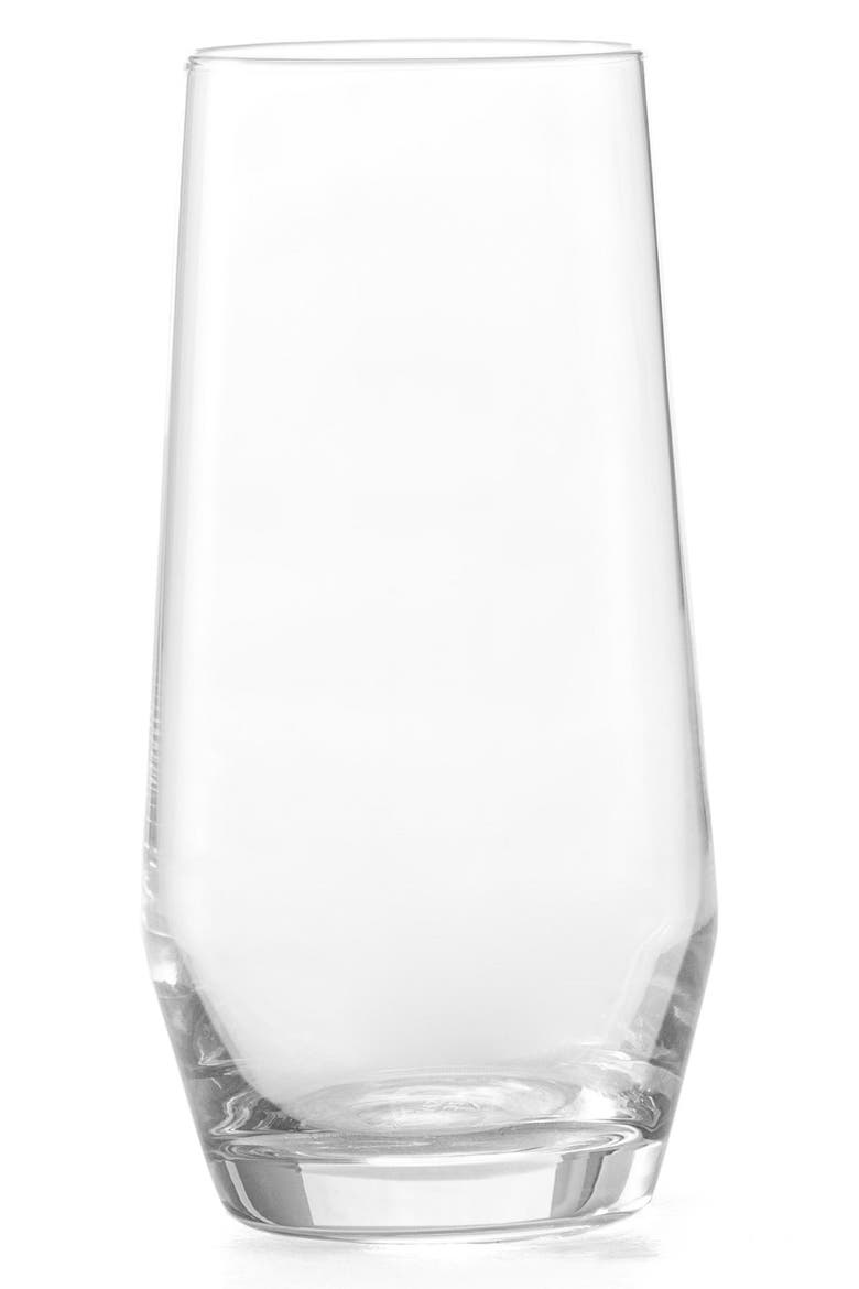 Pure Set of 6 Cocktail Tumblers, Main, color, CLEAR