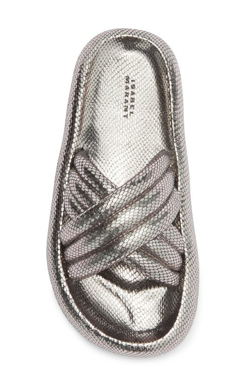Isabel Marant Niloo Sandals In Gray
