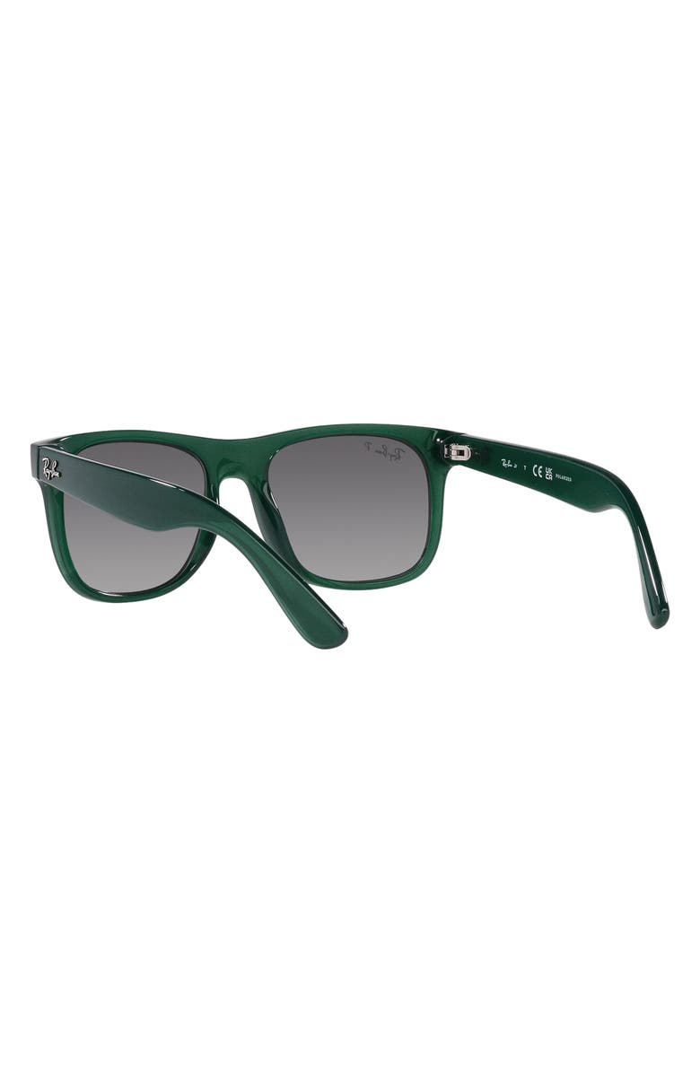 Ray-Ban Kids' Junior Justin 48mm Gradient Small Square Sunglasses, Alternate, color, 