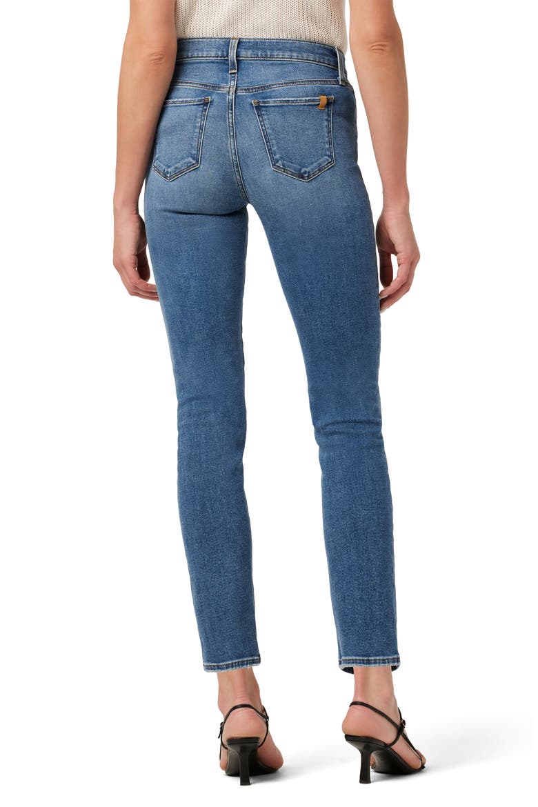 The Lara Mid Rise Ankle Cigarette Jeans, Alternate, color, DAZZLING