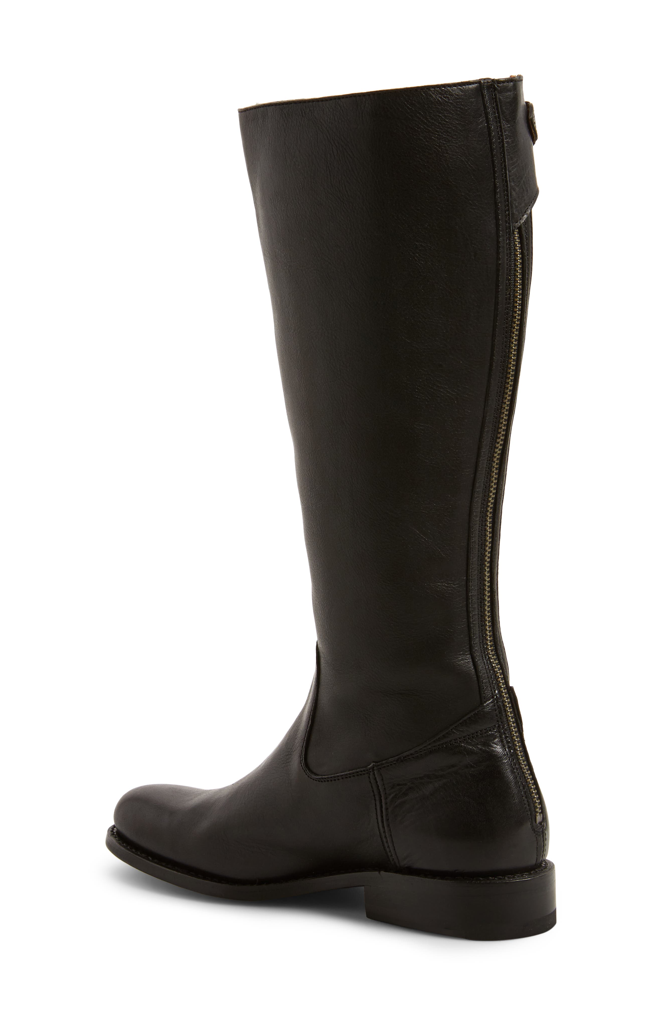 Frye Jayden Buckle Back Zip Boot, Alternate, color, 