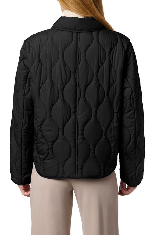 Bernardo Quilted Jacket In Black