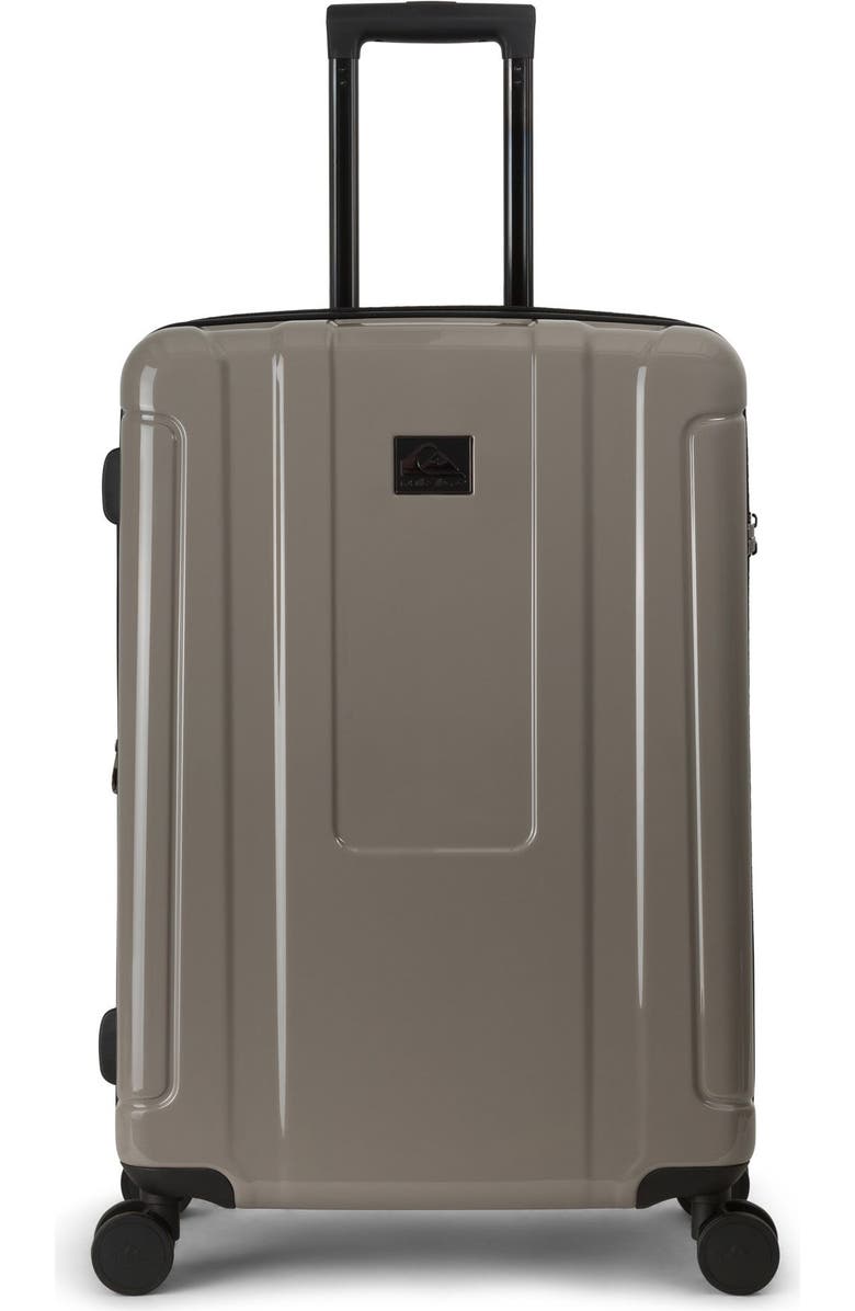 Quiksilver Malibu Suitcases PC Hardside Expandable Luggage with Spinner Wheels, 3-Piece Set, Alternate, color, Parchment