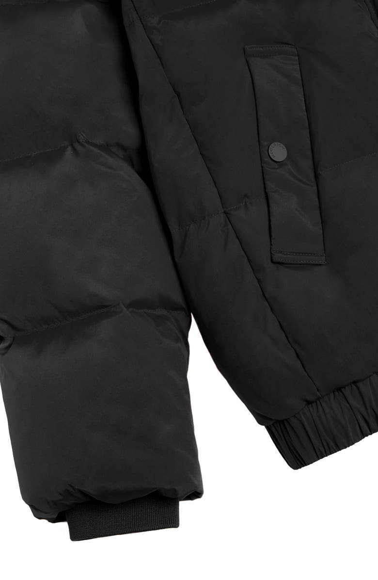 Woolrich Aurora Water Repellent Hooded Puffer Bomber Jacket, Alternate, color, 