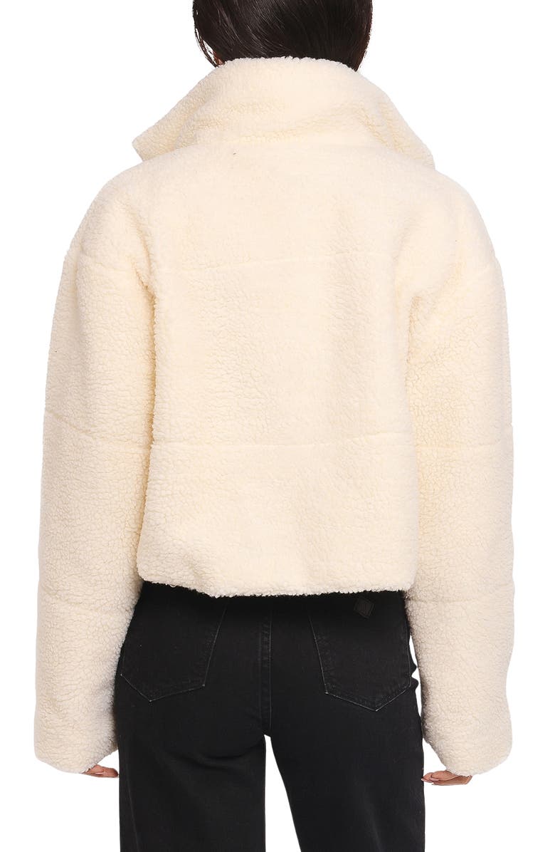 Petal & Pup Katerina Fleece Jacket, Alternate, color, White