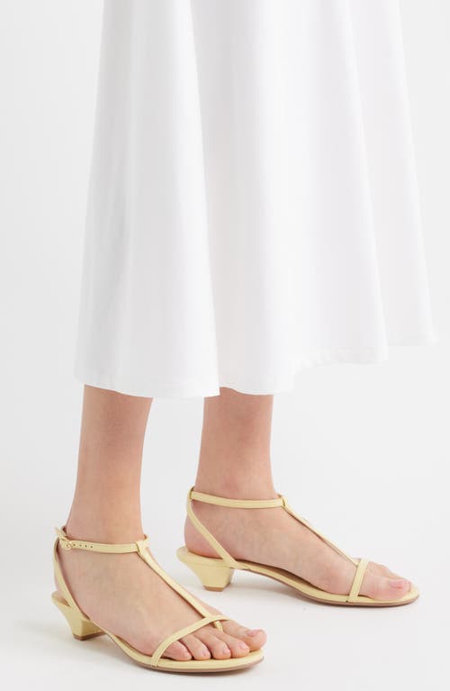 Nordstrom Meggan Ankle Strap Sandal In Yellow