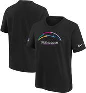 Nike Youth Nike  Black Los Angeles Chargers 2024 NFL Crucial Catch T-Shirt