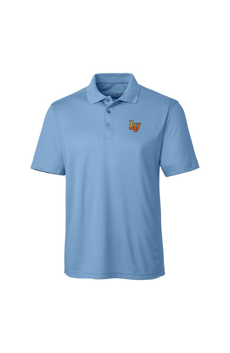 Cutter & Buck Men's Cutter & Buck  Light Blue Las Vegas 51s  Clique Ice Pique Tech Polo, Alternate, color, Light Blue