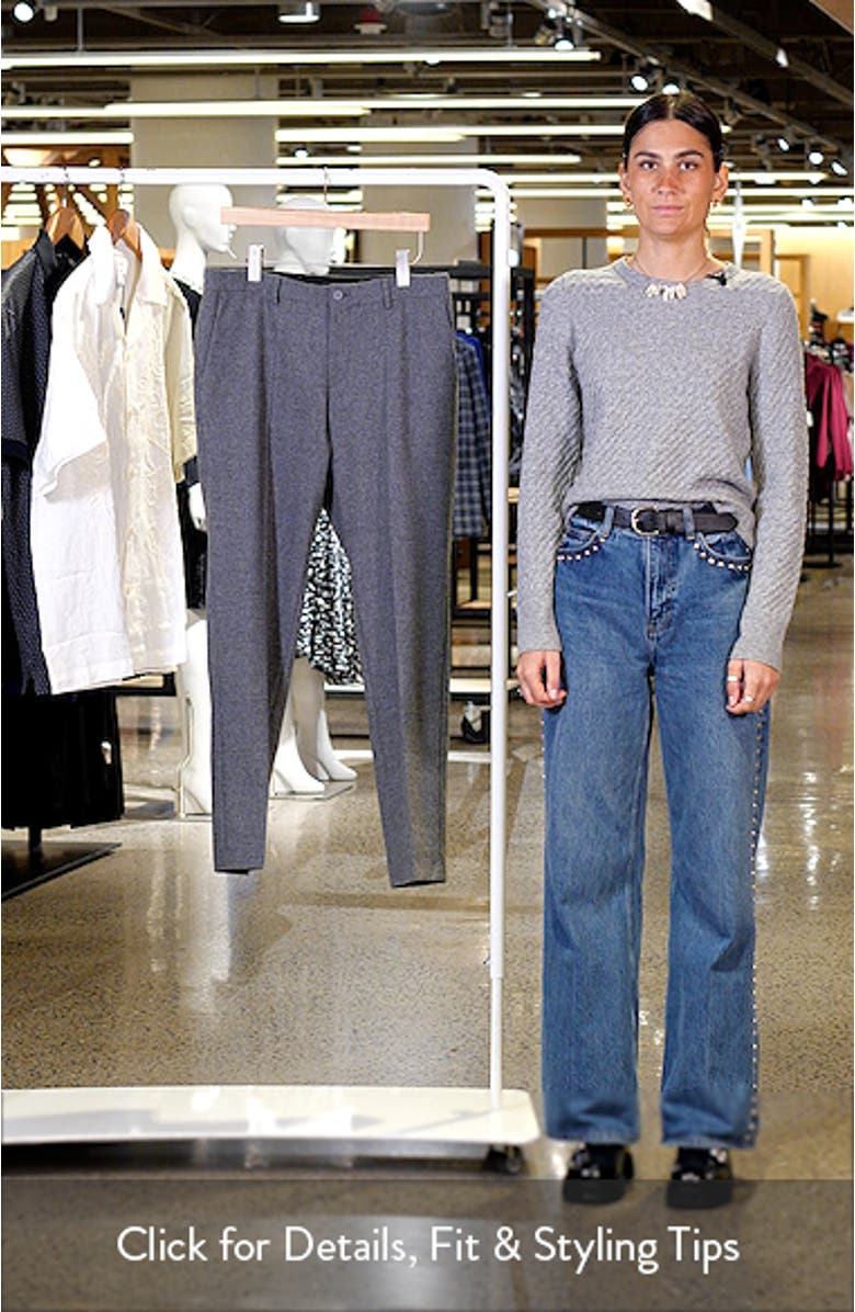 Slim Fit Performance Tech Flannel Trousers, sales video thumbnail