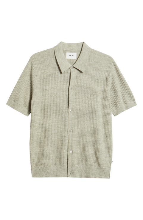 Nolan 6695 Organic Cotton Polo Cardigan