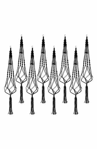 Set of 8 Macramé Plant Hangers