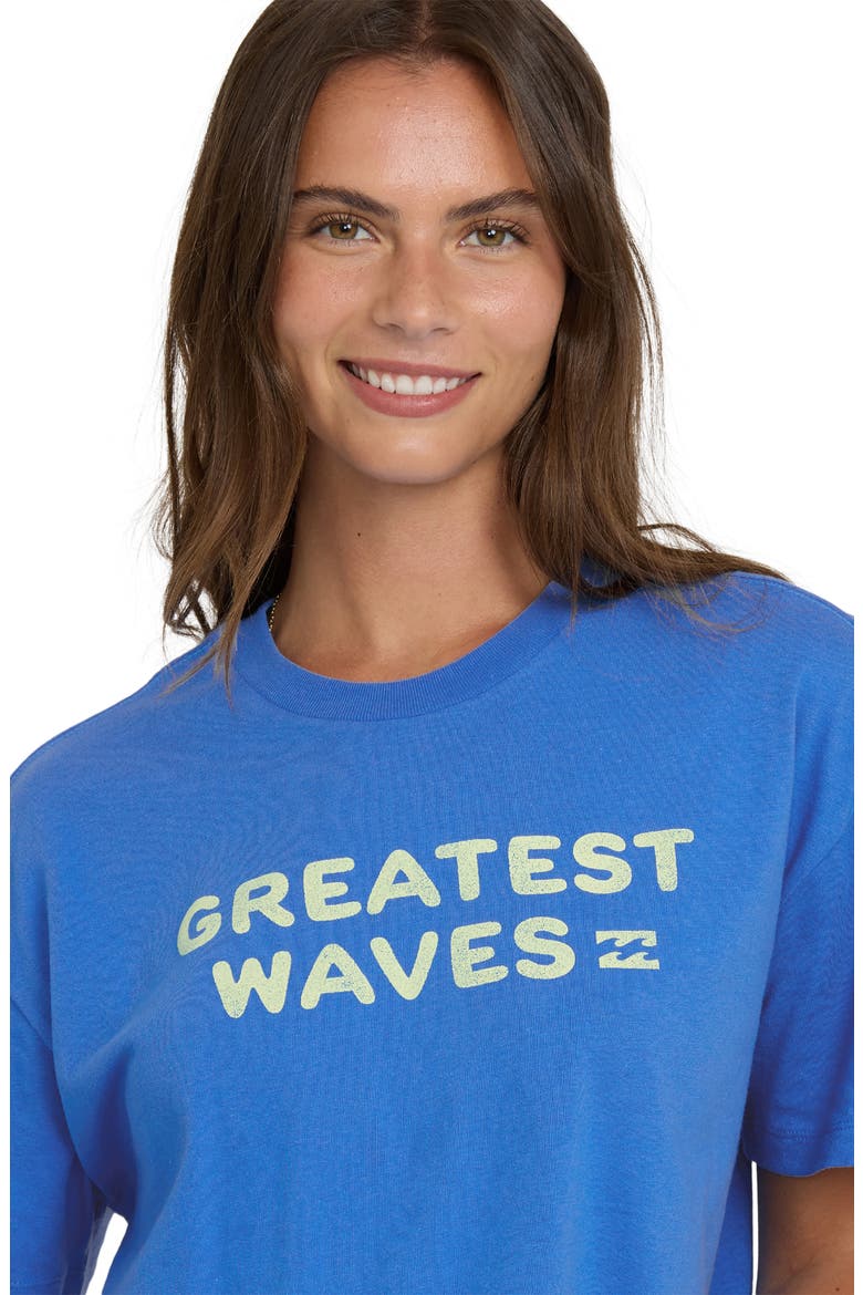'73 Greatest Waves Graphic T-Shirt, Alternate, color, TRUE BLUE